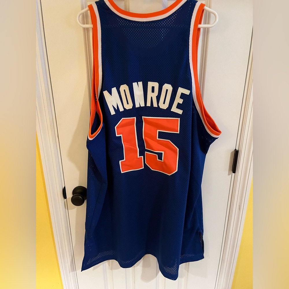 MONROE JERSEY #15 NBA KNICKS Mitchell & Ness Size 58
